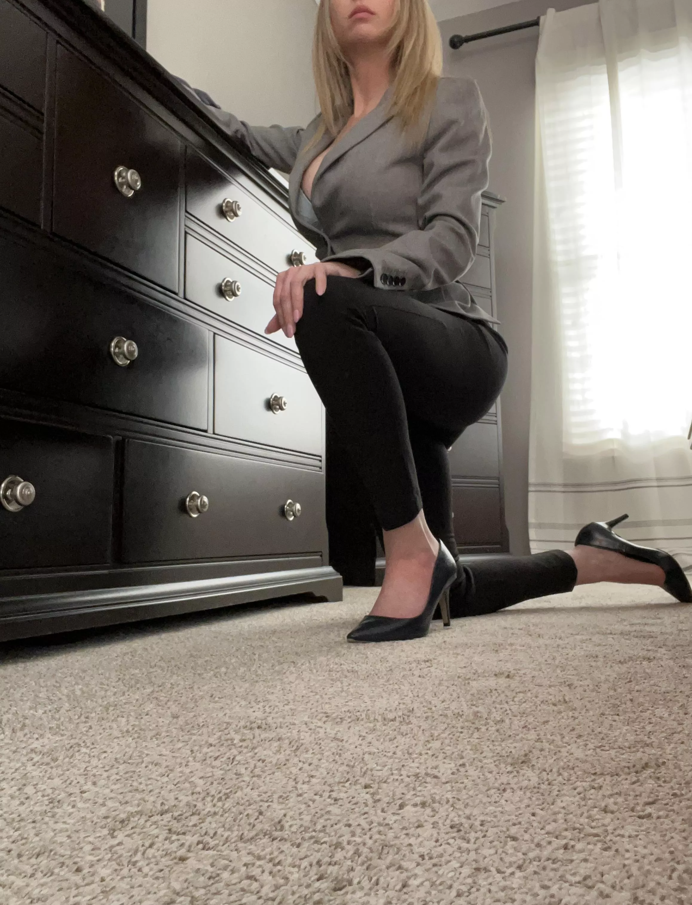 Your boss is getting ready to give you a promotion [F]