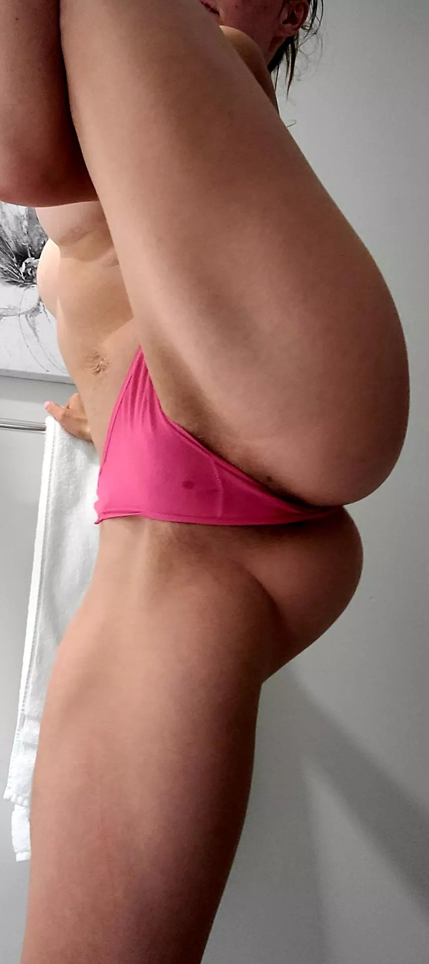 A cute little wet spot