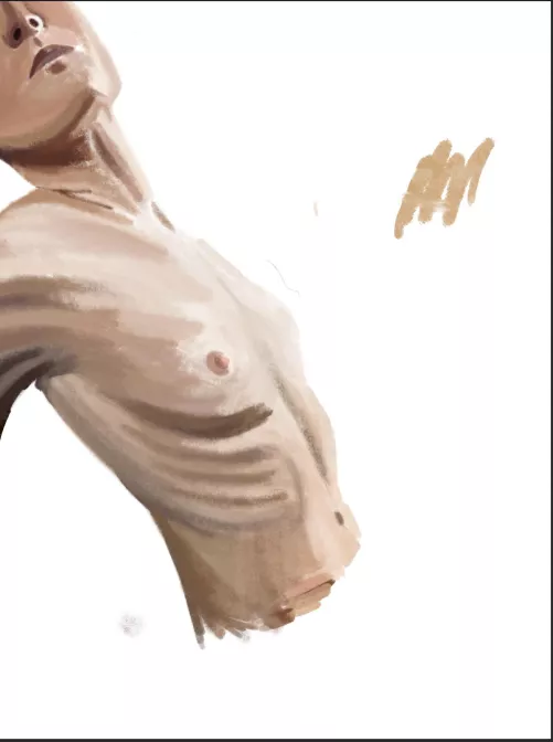 Charcoal on procreate