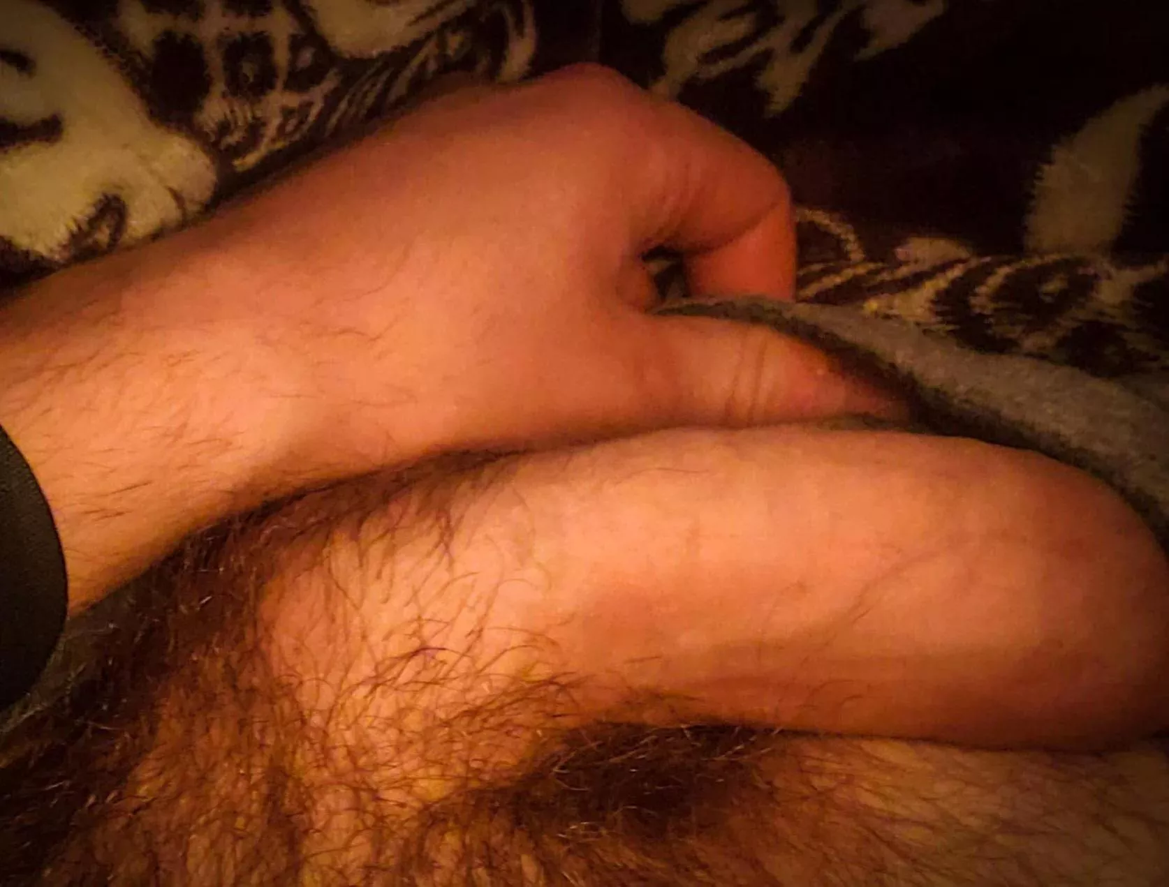 Fat and hairy Arab cock