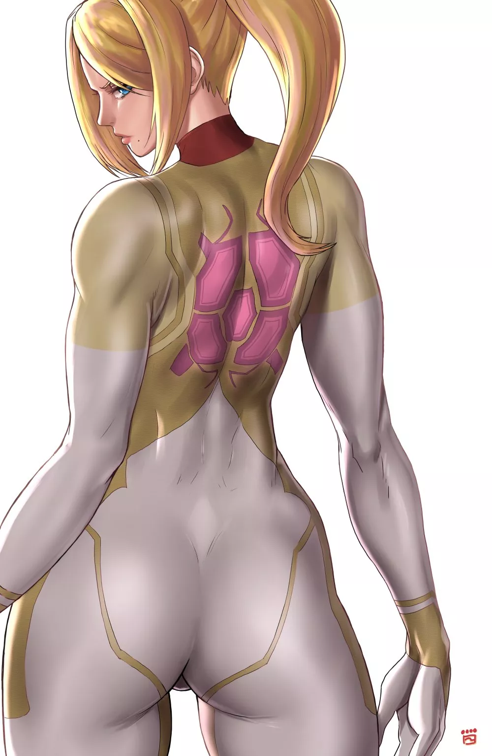 Golden Suit Booty Zero Suit Samus (Finalcake ) [Metroid]