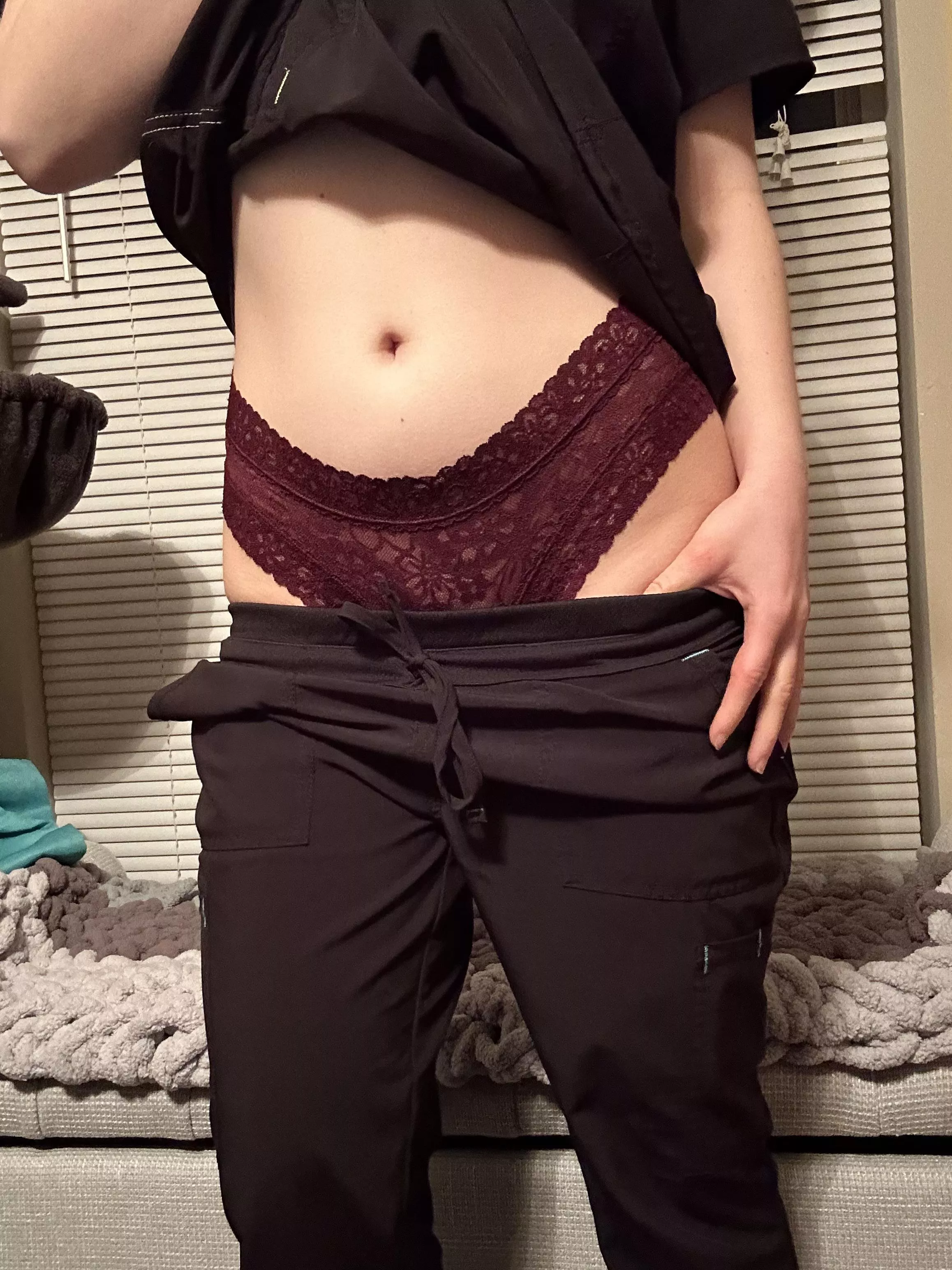 Hiding these under my scrubs all day 😙 f[22]