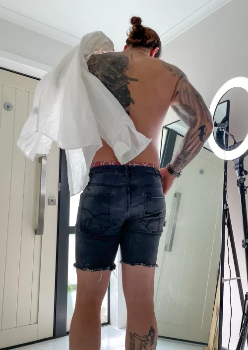 How does my back look?