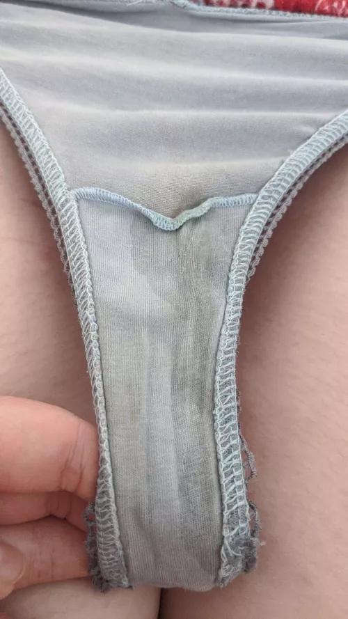 I know it's going to be a good day by how wet my panties are