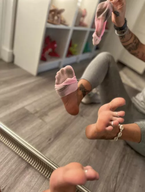 I know you love my dirty socks!!