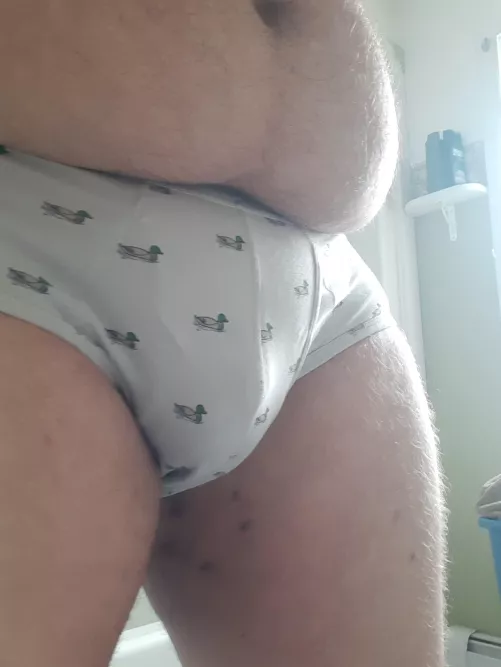 I love underwear, I love patterned underwear even more! This one isn't my all time favorite but it still quacks me up!