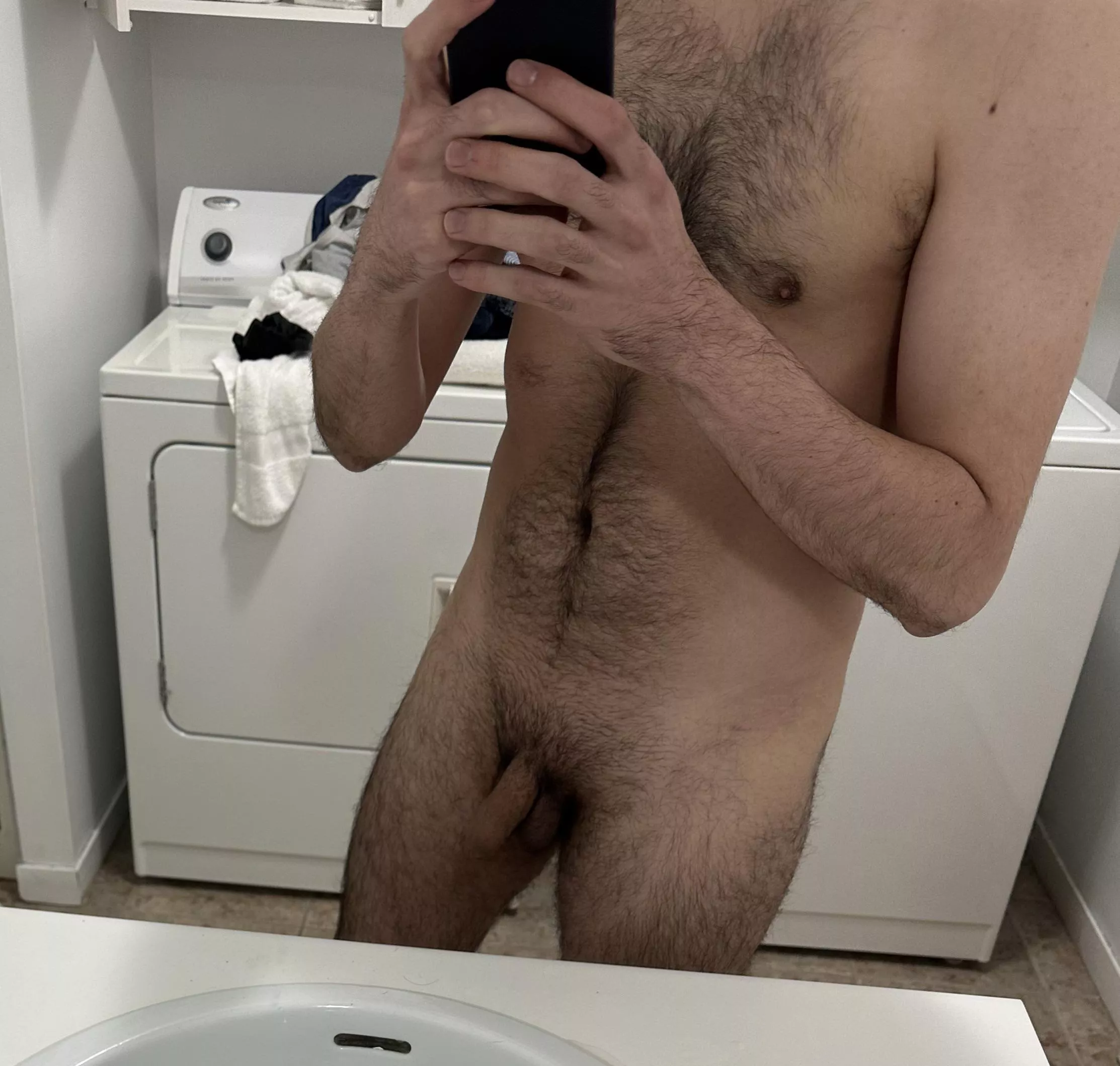 It was kinda cold in there. 28(m)