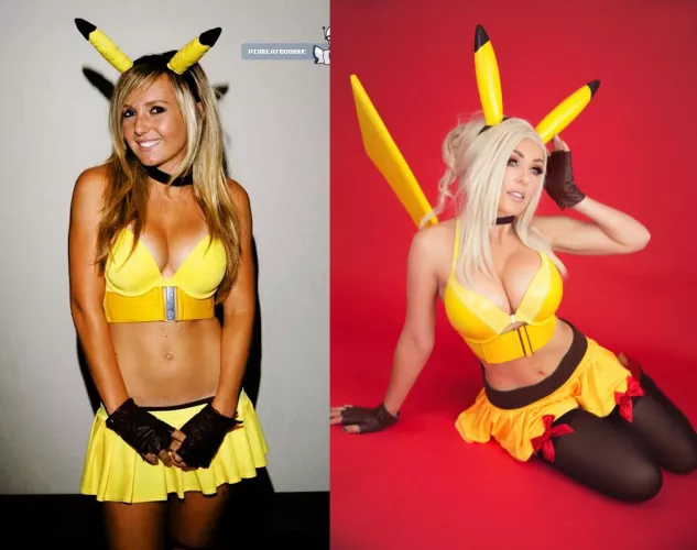 Jessica Nigri 2009 vs 2019