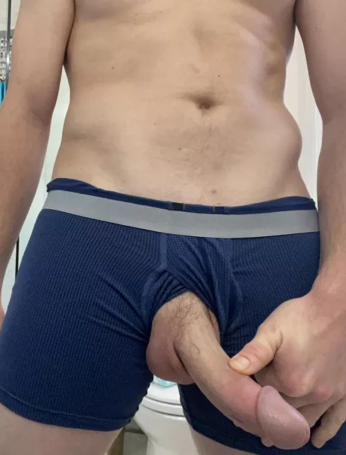 Just the tip or a full stretch? ;)