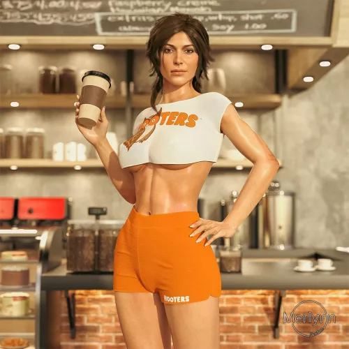 Lara at Hooters (Merlynn)