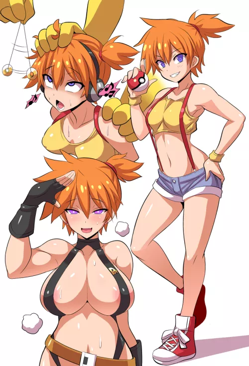 Misty's transformation [Konno Tohiro] [Pokemon]