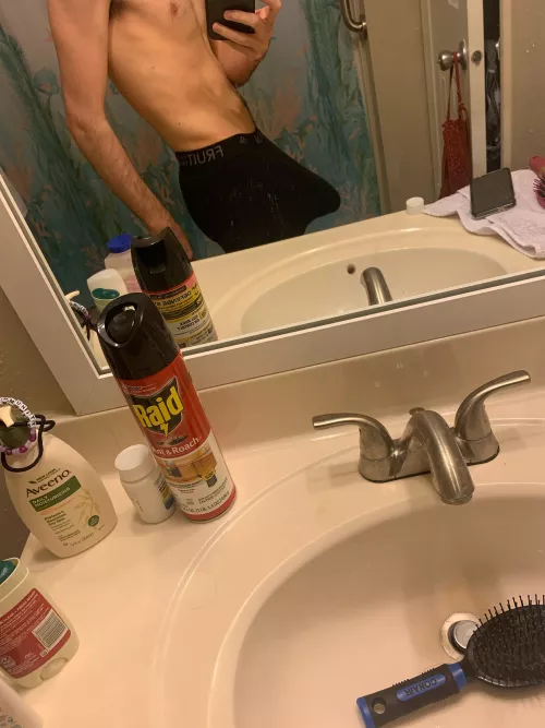 My bulge is literally impossible to hide lol