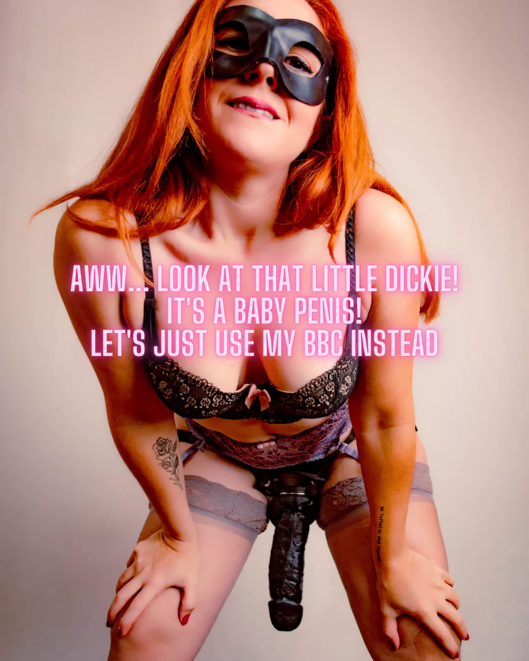 Only BBCs for pussyfree little shrimpies!