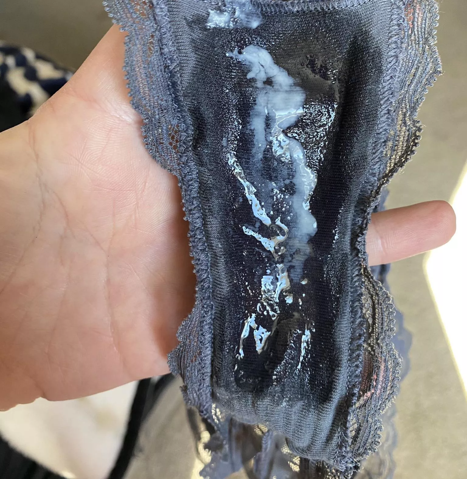 Oops, my pussy made a mess🤭