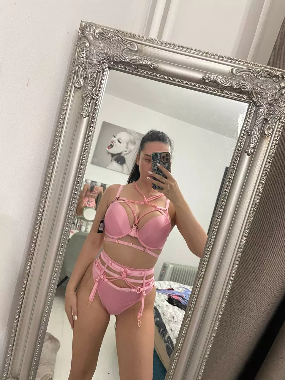 Pink underwear & slutty mind = the perfect girl [f]