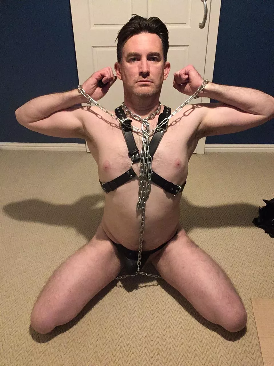 Proud to wear chains, a symbol of my status as no more than your possession