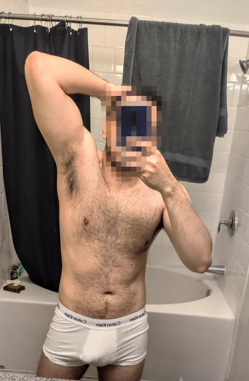 ripe after coming back from the gym