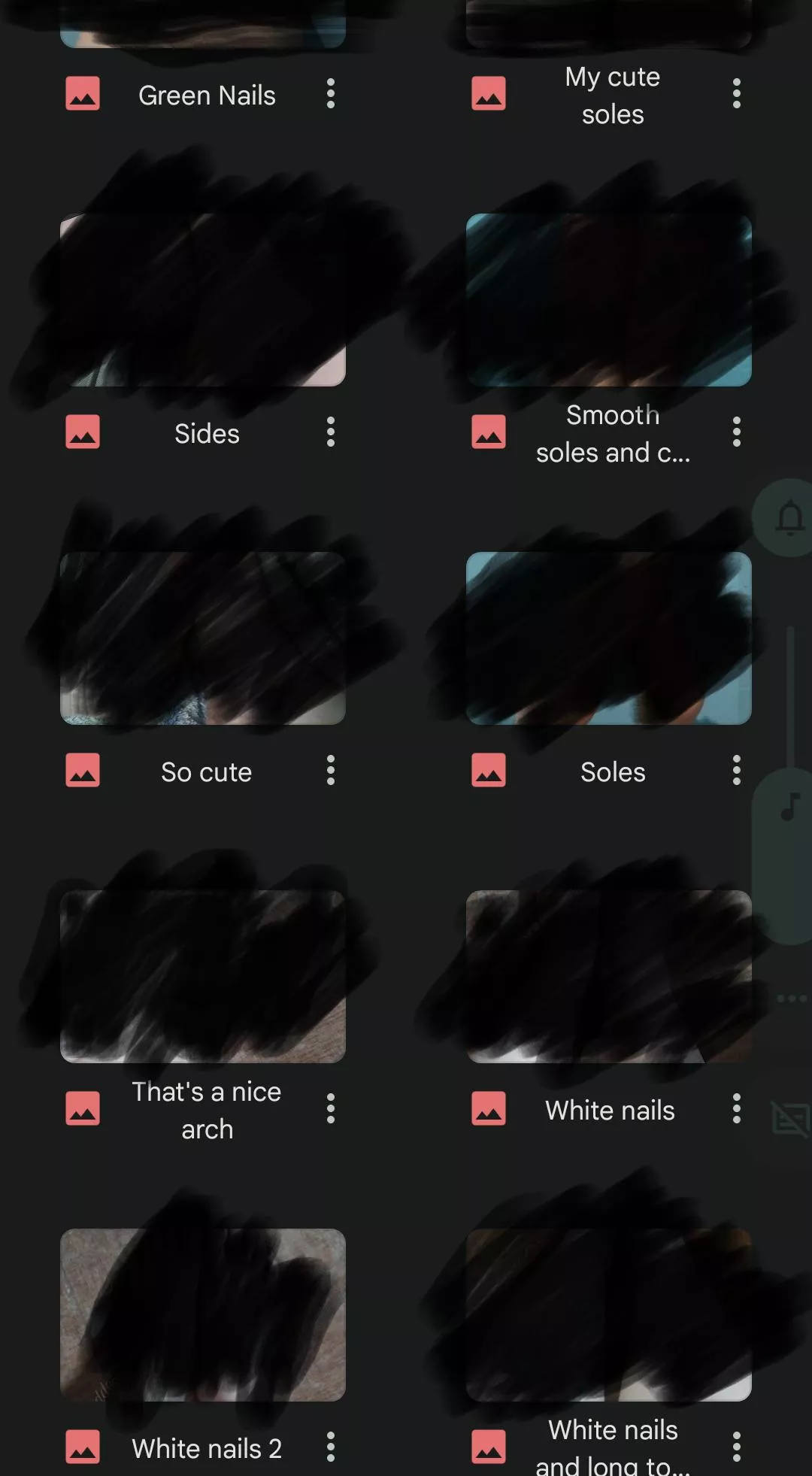 [selling] Saturday is feet day! A whole drive folder of cute feet with long toes. Weekly uploads. Yearly access $200. I'm also taking ownership requests of feet pups Kik: angelgoddess263