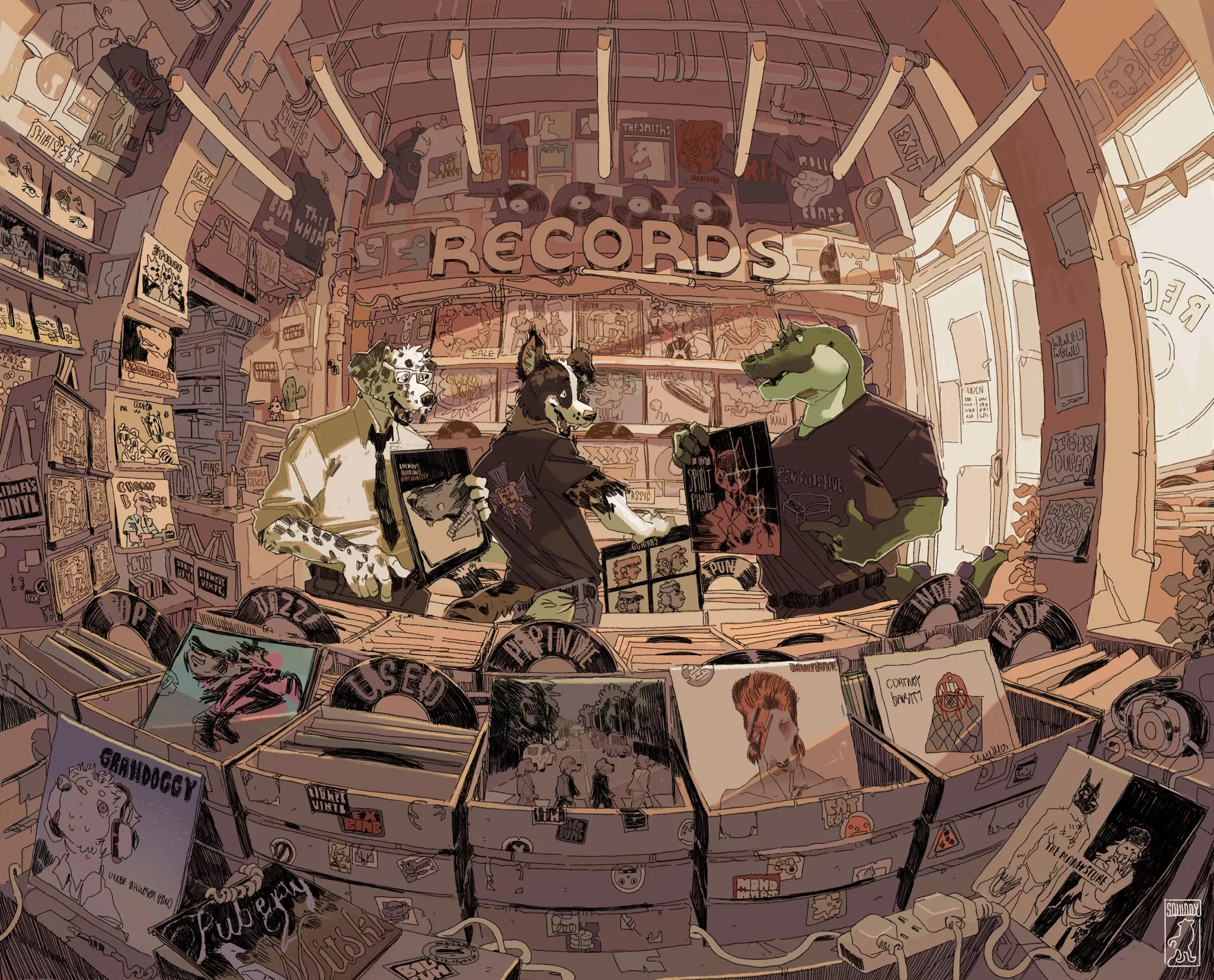 The Record Store [SQUIDDY]