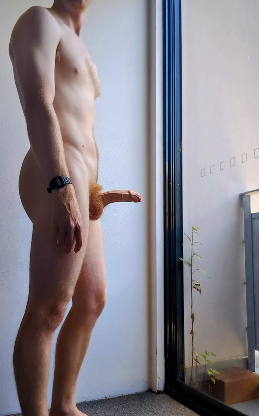 Too hot for clothes today