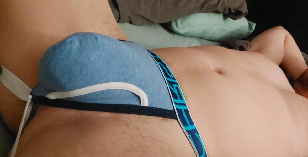 Trying out my new jock!