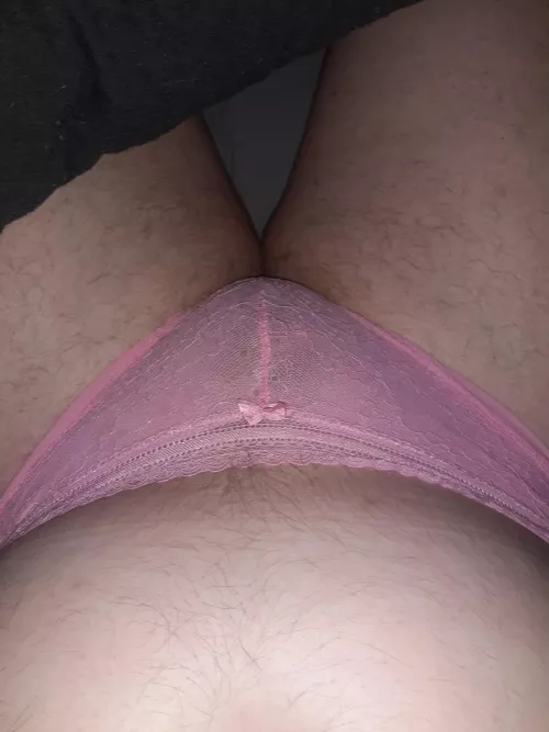 wearing my gfs knickers