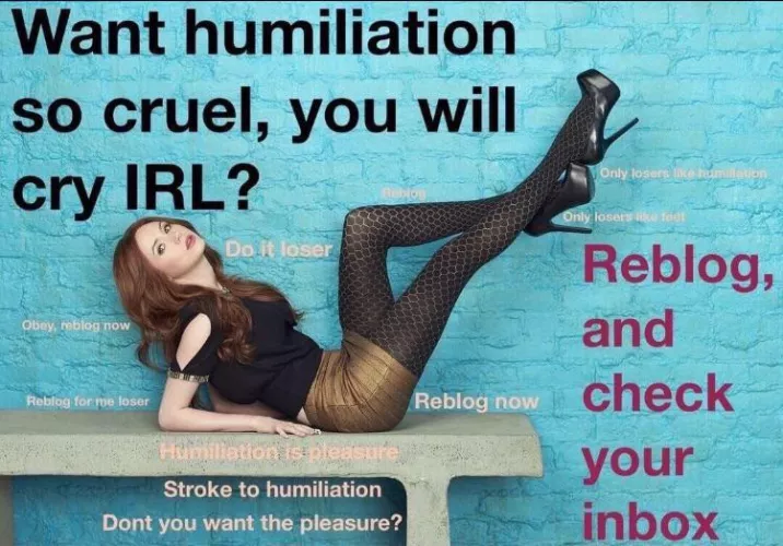 Who want some humiliation Arrow Up! If you’re below 5inches 🍤🍤and say yes