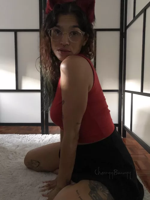 Your kitty neighbor, do u wanna know me? So needy ❤️‍🔥