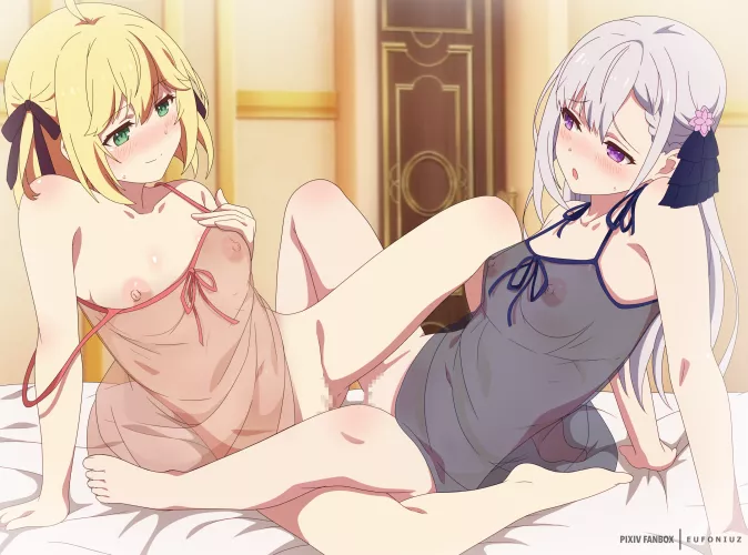 Anis x Euphie [Tensei Oujo to Tensai Reijou no Mahou Kakumei ]