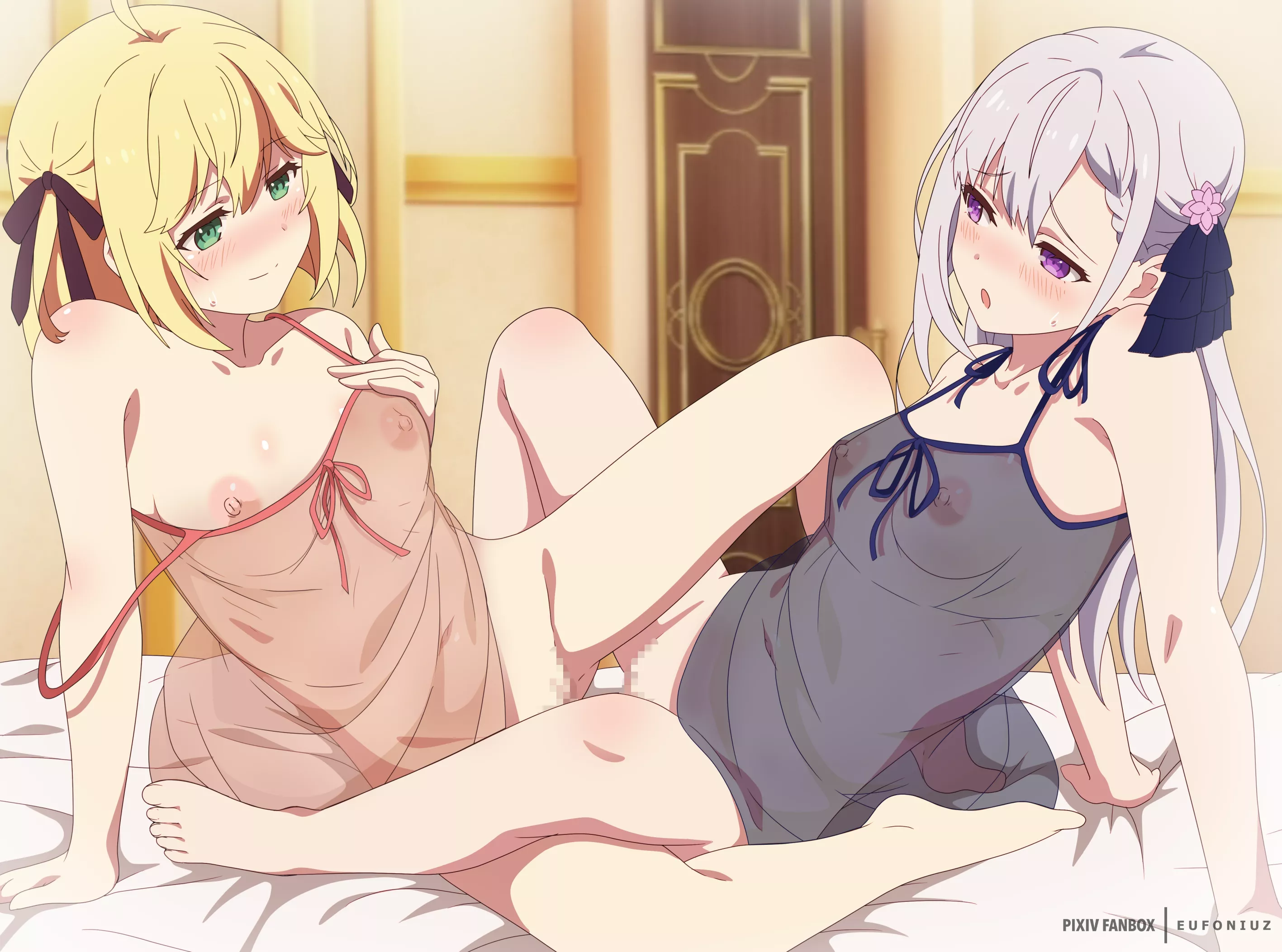 Anis x Euphie [Tensei Oujo to Tensai Reijou no Mahou Kakumei ]