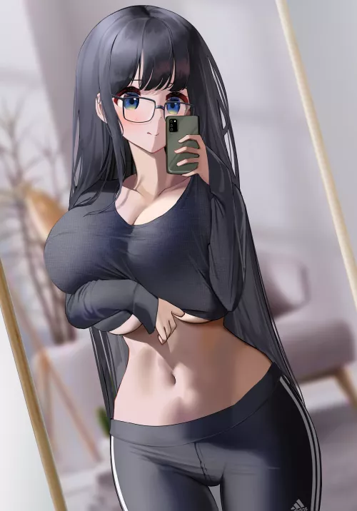 Big Titty Workout GF (Artist's OC)
