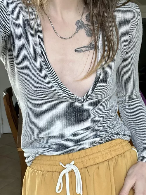 Deep V nothing to see