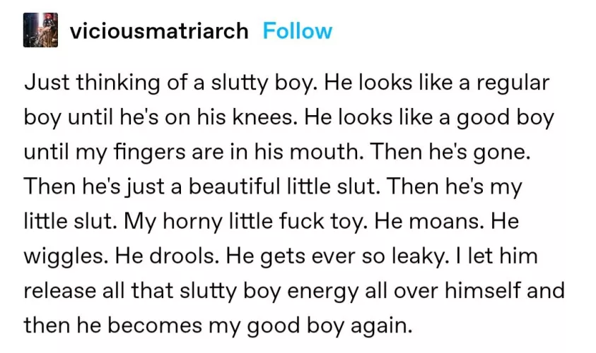 do we like tumblr screenshot here? could I post more of the things I like there on here hm?