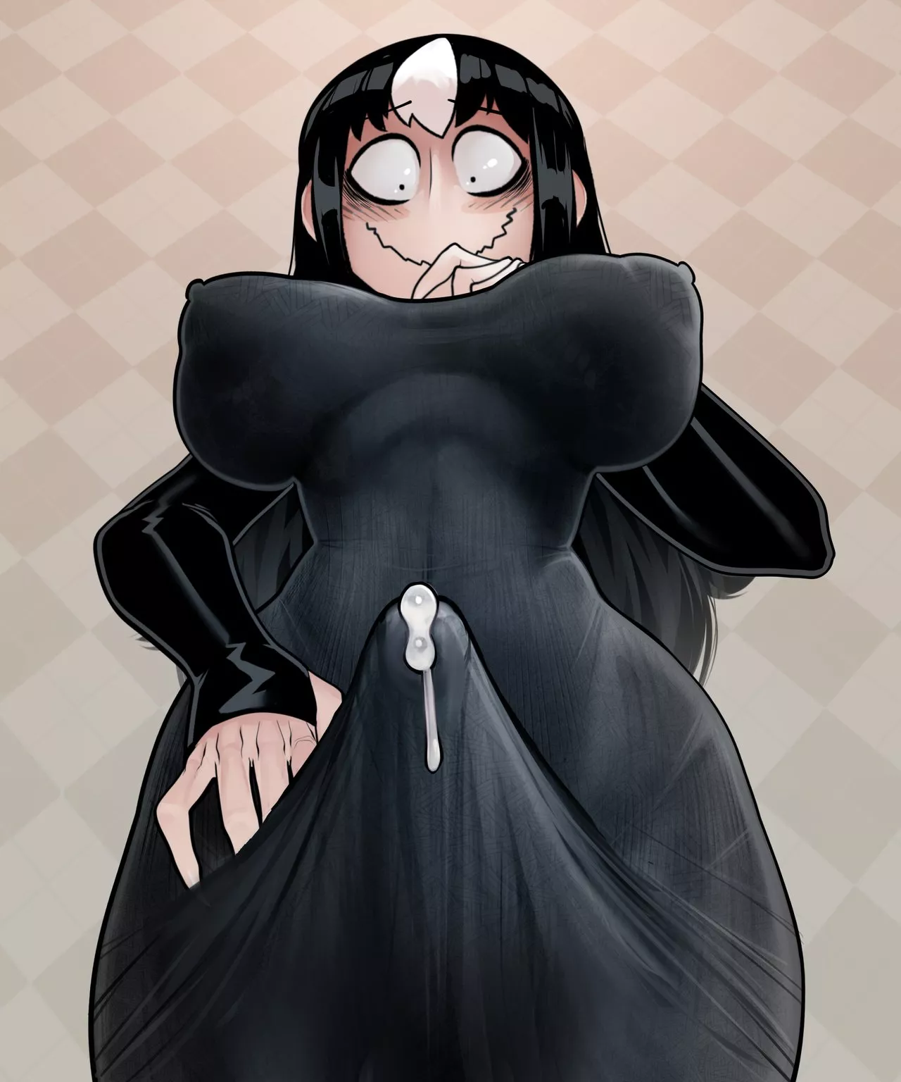 Dripping through her clothes (GrundelSmoochArt)