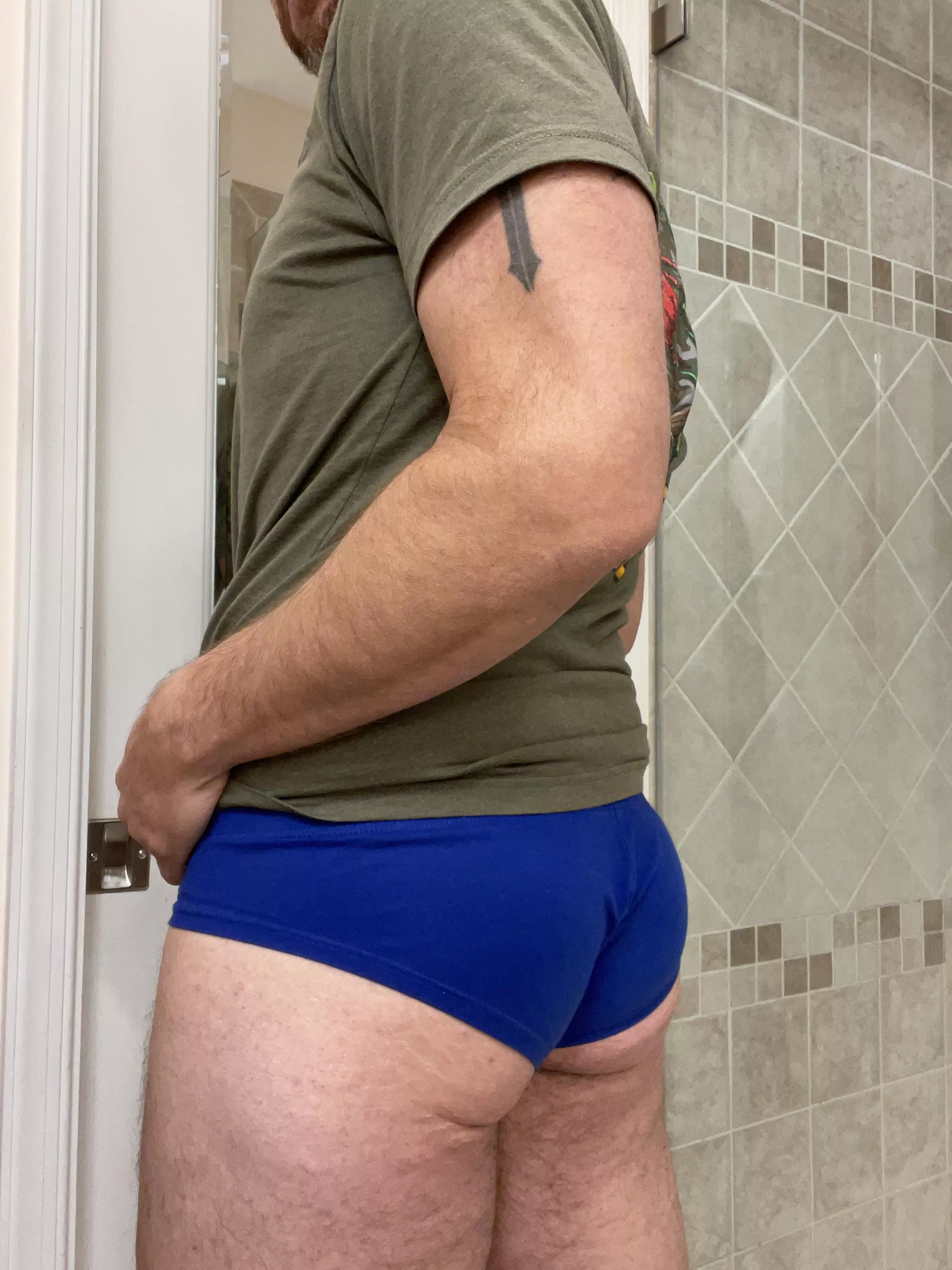 Feeling a little cheeky.