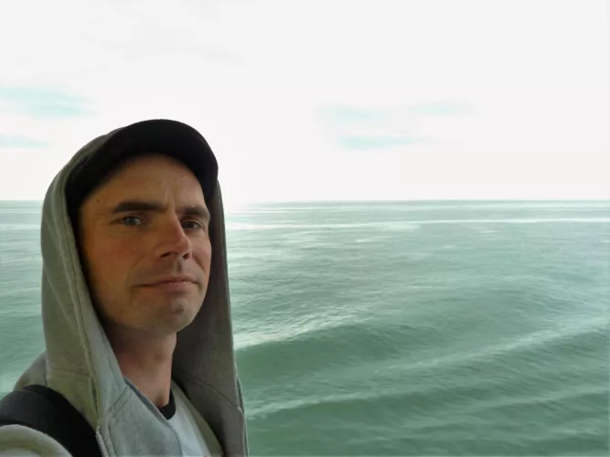 ferry crossing the sea never went this peaceful