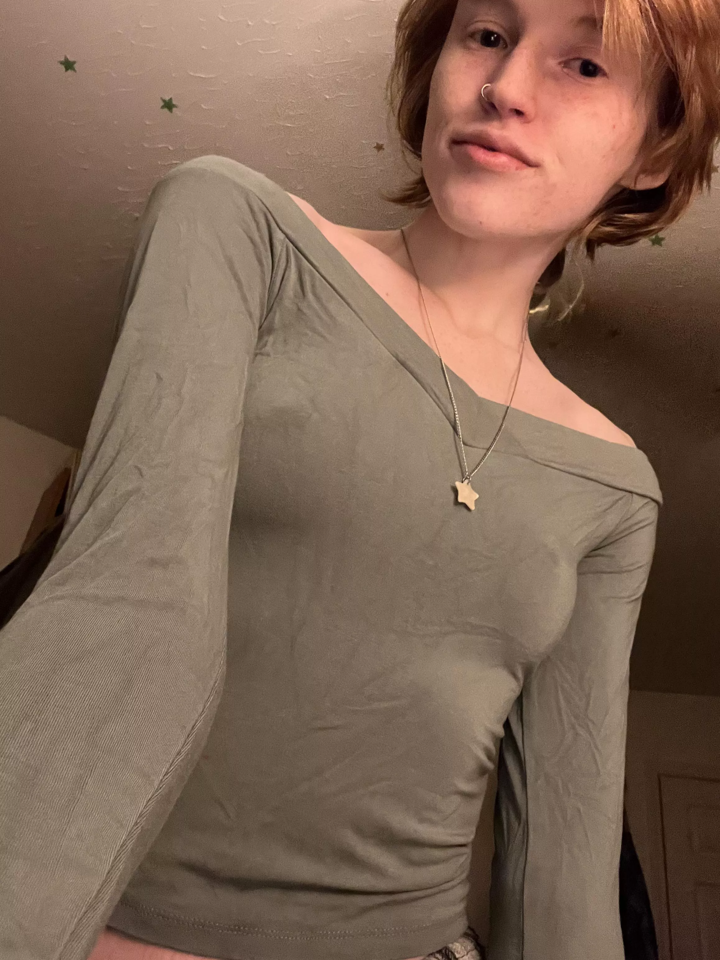 i never wear a bra is it obvious?