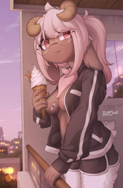 ice cream [F] (zinfyu)