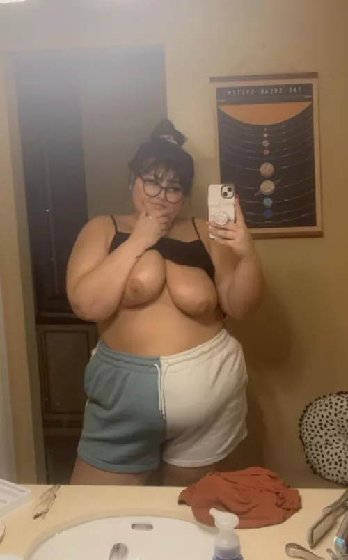 i’m feeling a lil down tonight 😔 come over and cheer me up? 🥺