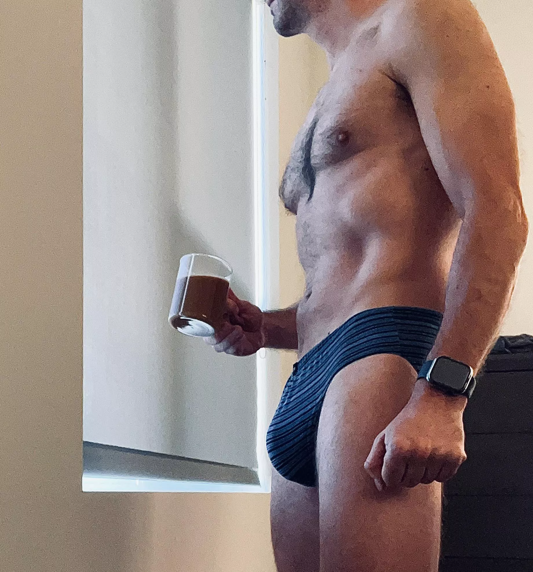 Just checking out the new neighbors, hopefully they like how I greet new people 😉