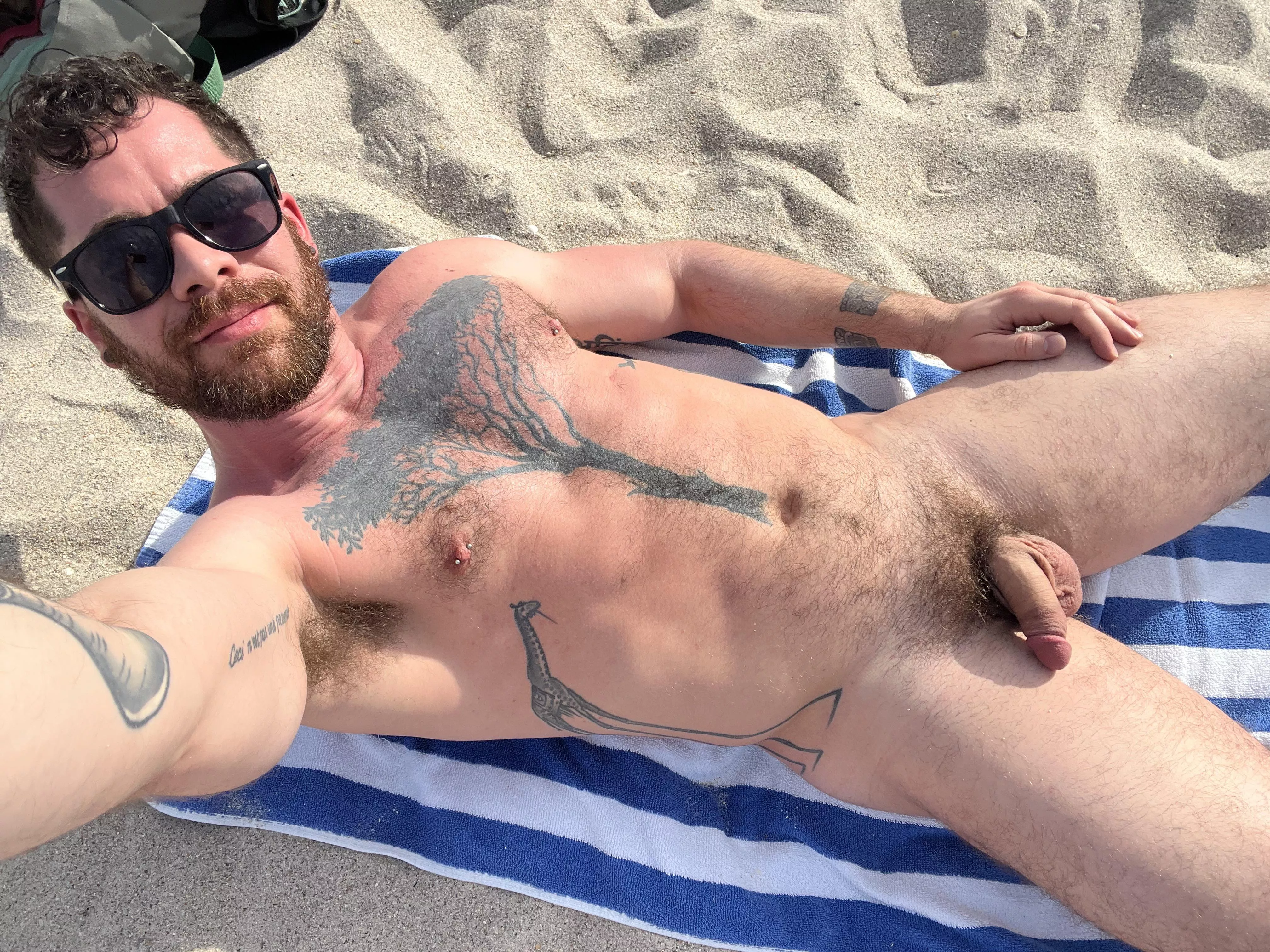 Nude beach softie