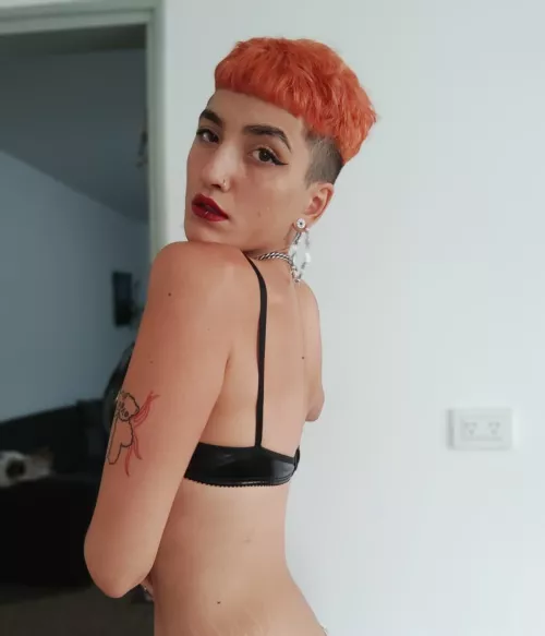 orange hair for you to pull