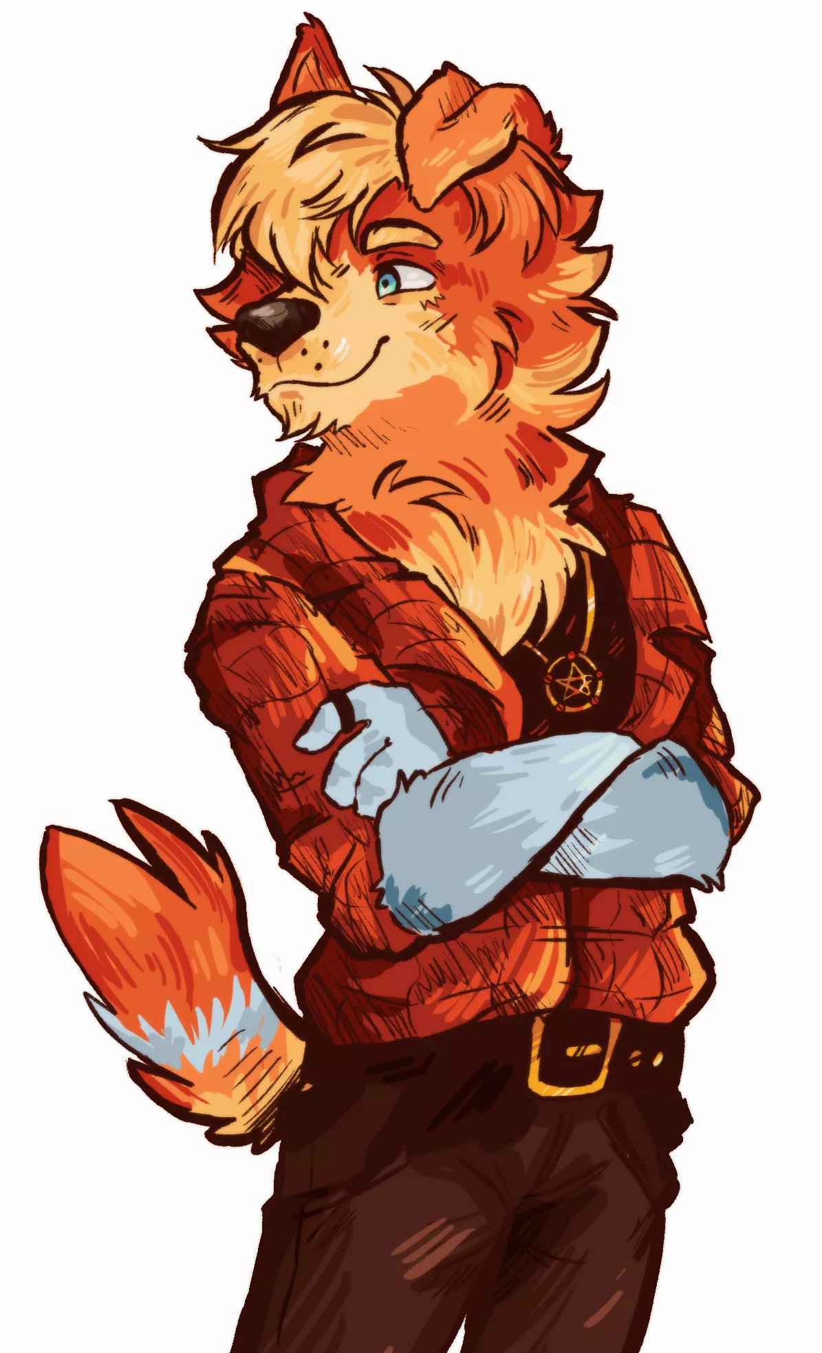 Radley from Bluey, except he's drawn in my style c: