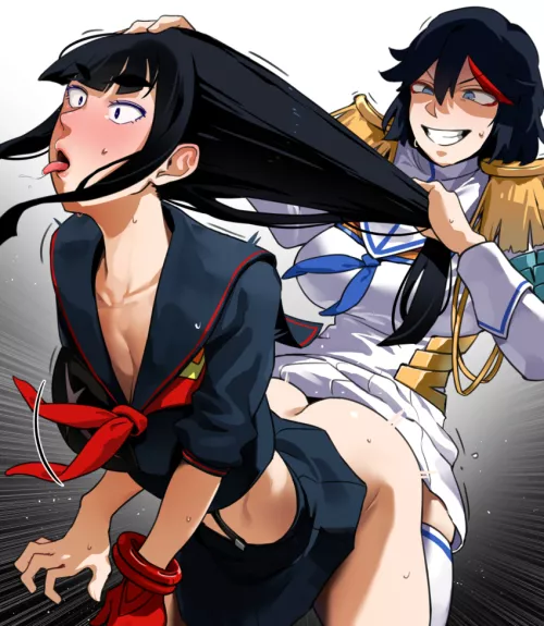Ryuko takes control