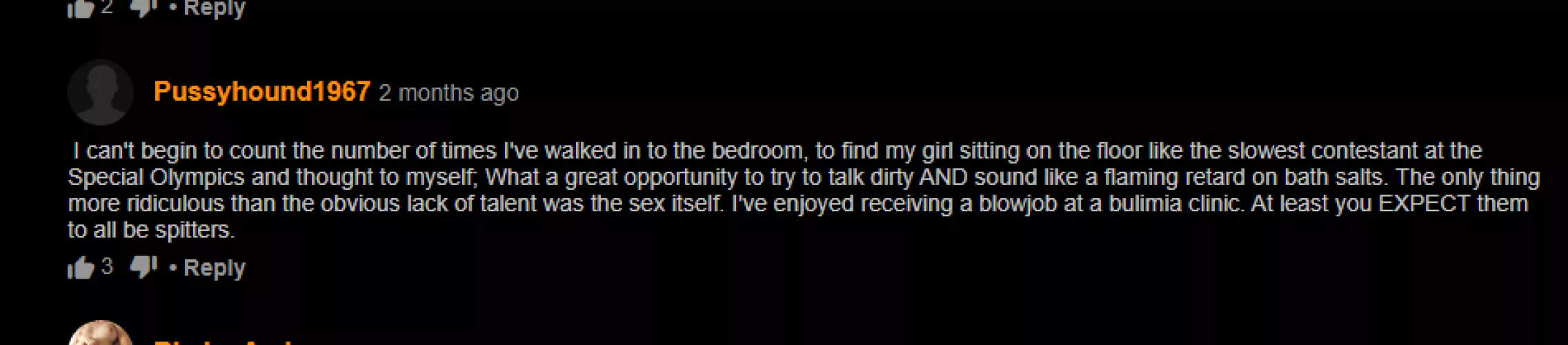 Special Olympics and bulimia clinics