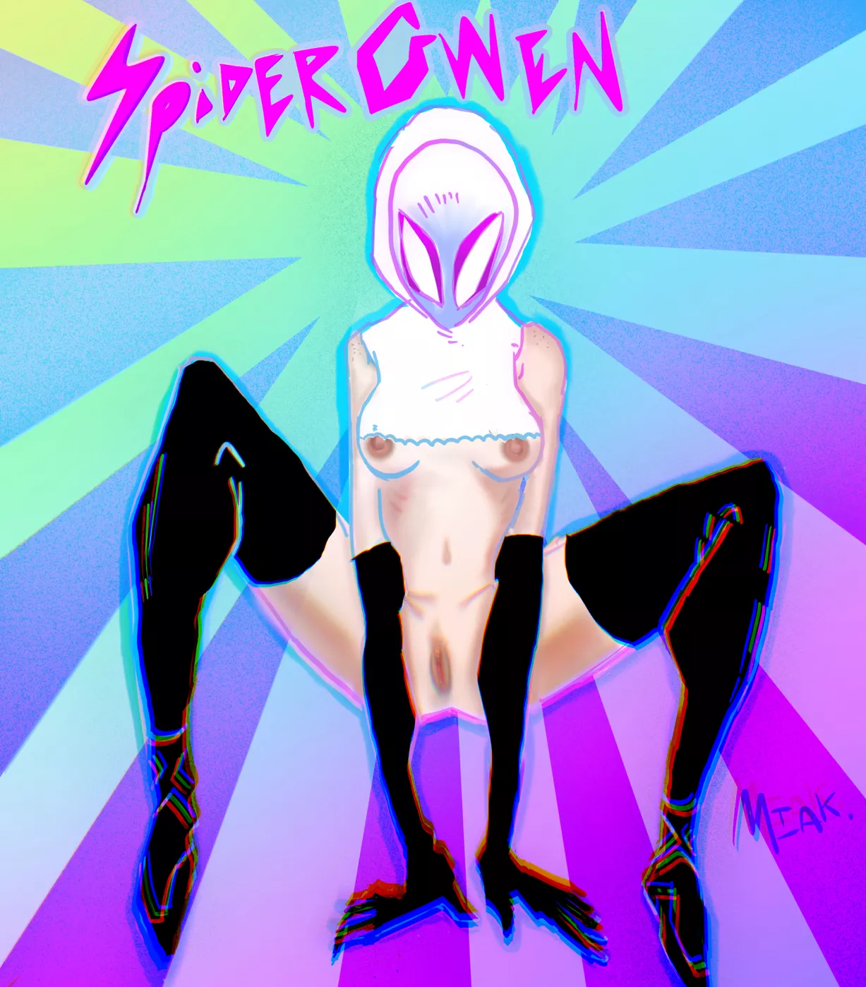 Spider-Gwen fafo. (Miak) [Marvel]