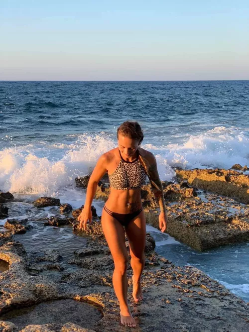 Vattnet var kallt idag 😂