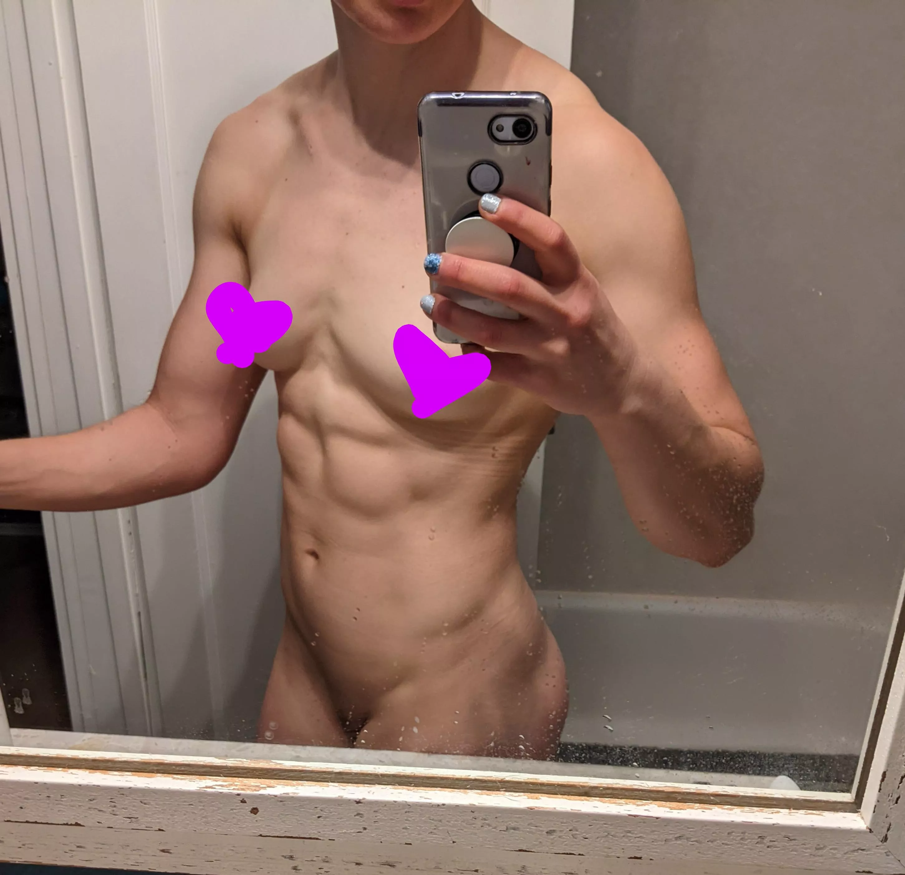 Wanna come touch my heart? [F] ♥️♥️