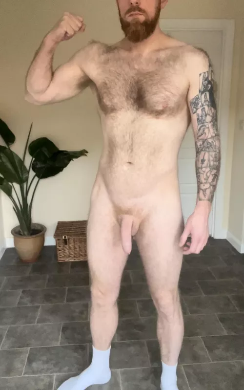 White socks though! Am I right?