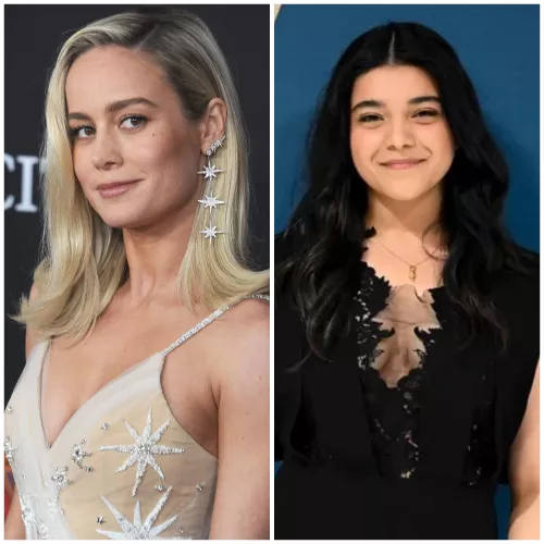 Who else is expecting Brie Larson and Iman Vellani to become their most jerked-to celebs of 2023?